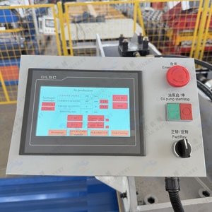 New Design Circular Arc Roof <b>Tile</b> Press Color Steel Metal <b>Tile</b> Press with Engine & Gear Roll Forming Machine - Product Image 3