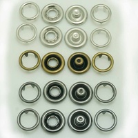 Tapa de anillo de Color pintado con revestimiento de esmalte personalizado, botón a presión de 8MM, 9MM, 10MM, 11MM, 11,5 MM, 12MM, 13MM, 14MM y 15MM