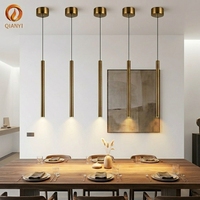 Lustre suspendu moderne personnalisable pour salon, noir, pour villa, escalier en colimaçon, installation de projet, AC85-265V LED