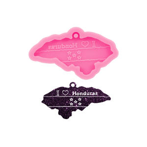 Usa 50 State Map Hars Siliconen Sleutelhanger Mal, Ambachten Met Epoxy Art Diy Diy Handgemaakte Bedels Schimmel, Schimmel Chocolade - Product Image 3