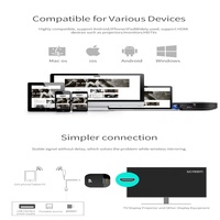 Émetteur-récepteur Bluetooth G5 Transmetteur de dongle sans fil Wifi Avec récepteur de dongle tv Hdmi sans fil airplay pour clé tv android