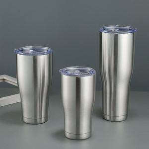 Gobelet isotherme durable de 40 oz en acier inoxydable, forme cintrée, vente en gros transfrontalière, mug de voyage - Product Image 6