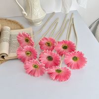 Bunga Gerbera Daisy Buatan Tiruan Lintas Negara, Teknik Semi-manual Semi-mekanis, Dekorasi Rumah Ruang Tamu