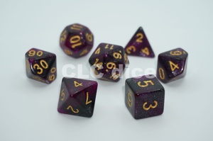 ギャラクシーアクリルダイスセット工場直販高品質ウォーハンマーダンジョンとドラゴンズボードゲーム特別ダイス - Product Image 5