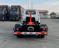Camion compacteur de déchets électrique pur 4x2 automatique personnalisé pour le transport de déchets de construction et le nettoyage des routes urbaines