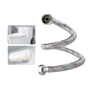 Ống Cấp Nguồn Ống Nước Chất Lượng Cao Tùy Chỉnh Ống Mềm Bện Dây Thép Không Gỉ 304 Cho Nhà Vệ Sinh - Product Image 2