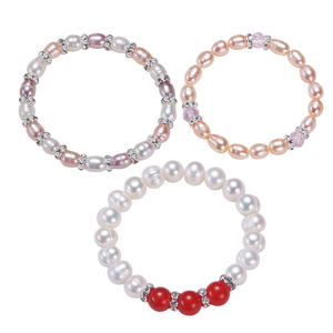 Pulsera de Perlas de Agua Dulce con Cuentas de Princesa para Niñas y Estudiantes, Accesorio de Joyería Infantil - Product Image 5