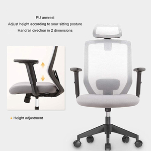 เก้าอี้สำนักงานที่เหมาะกับสรีระและด้านหลังเป็นตาข่าย - Product Image 6