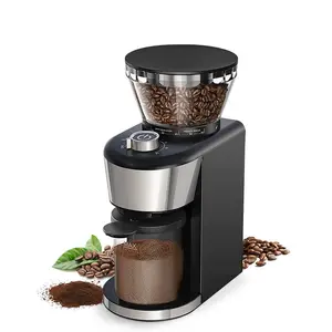 Conical Burr Coffee Grinder Electric, Adjustable Coffee Bean Grinder with 35 Precise Grind Setting for 2-12 Cup (Coffee grinder)