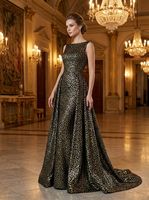 Tissu en velours imprimé avec estampage à chaud doré, lueur métallique, extensible, fluide, drapé, imprimé léopard, pour robe de soirée