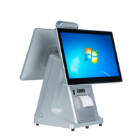 Système de point de vente tactile MJPOS 7820 15,6 pouces tout-en-un et système de point de vente carré avec système de point de vente avec balance de pesage