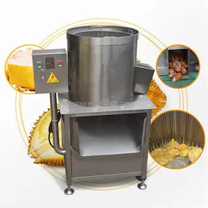 Broyage de purée de sauce Durian automatique commerciale de haute qualité faisant la machine Durian tirer équipement de lancer séparateur de noyau de viande