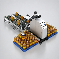 Máquina Paletizadora Robótica Automática Directa de Fábrica para Apilamiento de Sacos de Cemento, Alimentos y Productos Químicos con Brazo Robótico Neumático