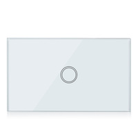 Interrupteur mural intelligent WiFi compatible avec Alexa et Google Home, commande vocale, application EWeLink, télécommande, norme AU/US, interrupteur intelligent pour éclairage
