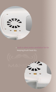 Smart UVC Toothbrush <b>Sterilizer</b> Box Wall Mounted Toothbrush Sanitizer 500mAh Rechargeable Battery Portable Toothbrush <b>Sterilizer</b> - Product Image 5