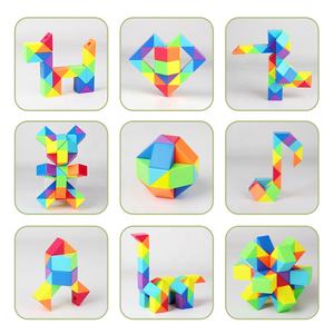 Regla Mágica Arcoíris <span class=keywords><strong>Sengso</strong></span>, Juguete Educativo para Niños, Rompecabezas, 24/36/48/60/72 Piezas, Gran Venta - Product Image 3