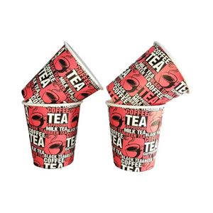 Gobelet à café en papier jetable écologique avec couvercles en plastique pour boissons chaudes – Vente chaude directe usine - Product Image 4