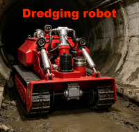 Robot de dragage submersible automatique, équipement d'élimination des blocages des égouts urbains