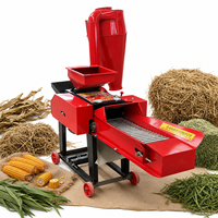 Broyeur mobile de paille et de foin avec cyclone de dépoussiérage pour paille humide et sèche, ensilage, alimentation du bétail