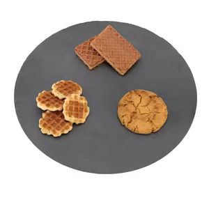 Utensilios de cocina Boda Pizarra Custom Cater Pizza Stone Hotel Cafe <span class=keywords><strong>Sushi</strong></span> Restaurante Cena Pizarra Piedra Plato de pizza redondo con cuchillo - Product Image 3