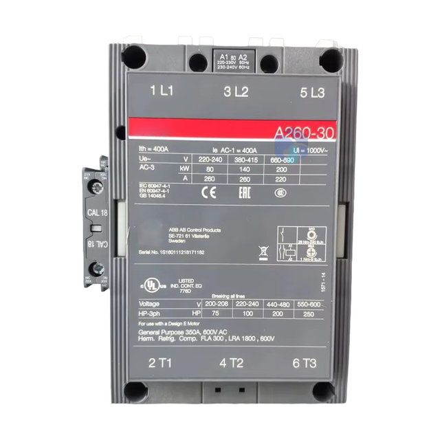 Auxiliary Contactor ABB AF2650-30 1SFL667001R7011 220V380V110V24V9A12A16A Main Contact3NOAuxiliary Contact1NO or 1NC China