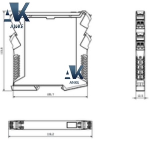 Weidmuller ACT20P-2CI-2CO-ILP-S 7760054124 ตัวแปลงสัญญาณ/ตัวแยกสัญญาณ - Product Image 3