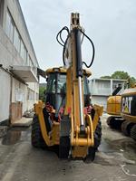 Chargeuse-pelleteuse d'occasion d'origine pour Cat 428F, 8,5 tonnes, moteur 68,5 kW, pompe hydraulique Rexroth, vérin hydraulique KYB, boîte de vitesses