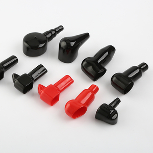 5 pieces, couvercle de Terminal de batterie en plastique souple <span class=keywords><strong>PVC</strong></span>, capuchon en caoutchouc isolé - Product Image 1