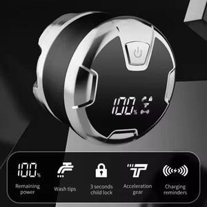 Electric Shaver for Men Electric <b>Razor</b> Cordless Waterproof Wet Dry Rotary Bald <b>Head</b> Shaver with LCD Portable Beard Shaver - Product Image 2