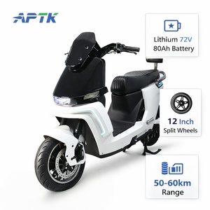 Scooter électrique Wuxi L12 pouces, pneu 90-90-12, suspension intégrale, prix CKD, longue autonomie, <span class=keywords><strong>moto</strong></span> rechargeable - Product Image 1