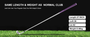 Mini Palo de Golf <span class=keywords><strong>MAZEL</strong></span>, Cabeza de Hierro, para Entrenamiento de Swing - Product Image 6