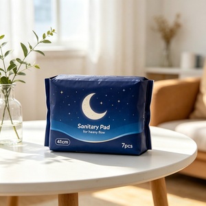 <span class=keywords><strong>Serviettes</strong></span> hygiéniques ultra-douces pour femmes, à fort débit, marque privée, les plus vendues sur Alibaba, en coton biologique et écologique - Product Image 3