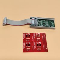 Carte fissurée à puce intelligente rouge Compatible de vente chaude pour imprimante à jet d'encre continue VJ 1240 1280 1580