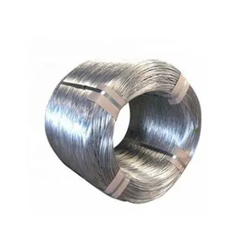 Galvanized steel wire zinc coated land cables for armoring power cables telecommunication cables