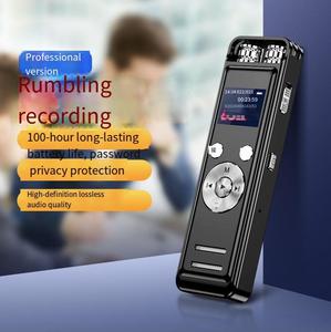 Di động ghi âm giọng nói Bút ghi âm chuyên nghiệp <span class=keywords><strong>video</strong></span> ghi âm âm thanh Dictaphone cho tin tức các cuộc phỏng vấn - Product Image 3