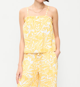 Tops <span class=keywords><strong>de</strong></span> Verano 2026 con Estampado Personalizado, Estilo Smocked, <span class=keywords><strong>de</strong></span> Gasa <span class=keywords><strong>de</strong></span> Algodón, con Tirantes Finos - Product Image 5