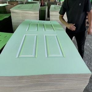 Piel <span class=keywords><strong>de</strong></span> puerta moldeada chapada en <span class=keywords><strong>madera</strong></span> natural competitiva MDF/HDF/<span class=keywords><strong>madera</strong></span> contrachapada Piel <span class=keywords><strong>de</strong></span> puerta <span class=keywords><strong>de</strong></span> melamina calidad al por mayor - Product Image 3