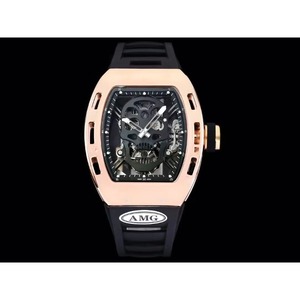 High-quality Moissanite Unisex Tourbillon Fully Functional <b>Automatic</b> Mechanical Waterproof Sports Diver Carbon Fiber Rubber - Product Image 3
