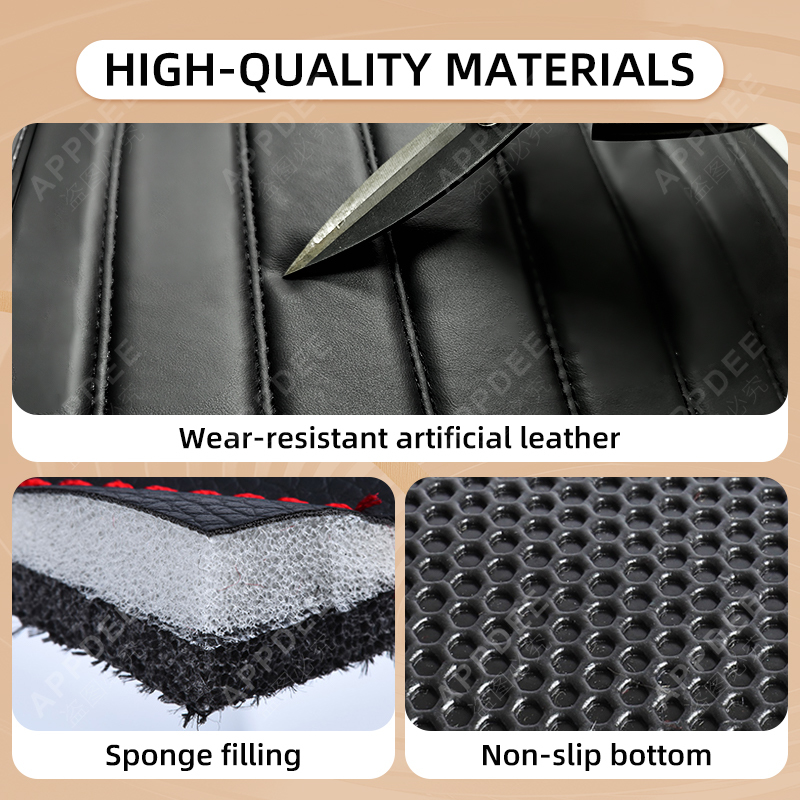 ORANGLES Custom Car Floor Mats for Ford Mustang 2015-2022 – Waterproof Foot Pads Carpet Cover Interior Saudi Arabia - full product showcase - displaying specifications - Image 5 of 6 | adapts to any space | Custom Car Floor Mats for Ford Mustang 2015-2022 – Waterproof Foot Pads Carpet Cover Interior Saudi Arabia deal New Jersey | Free Shipping ORANGLES