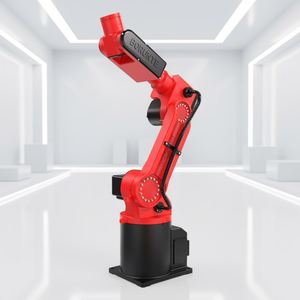 Bras robotisé industriel automatique 6 axes BRTIRUS0805A avec moteur PLC, charge utile de 5 kg pour le moulage par injection, l'estampage et la manutention - Product Image 1