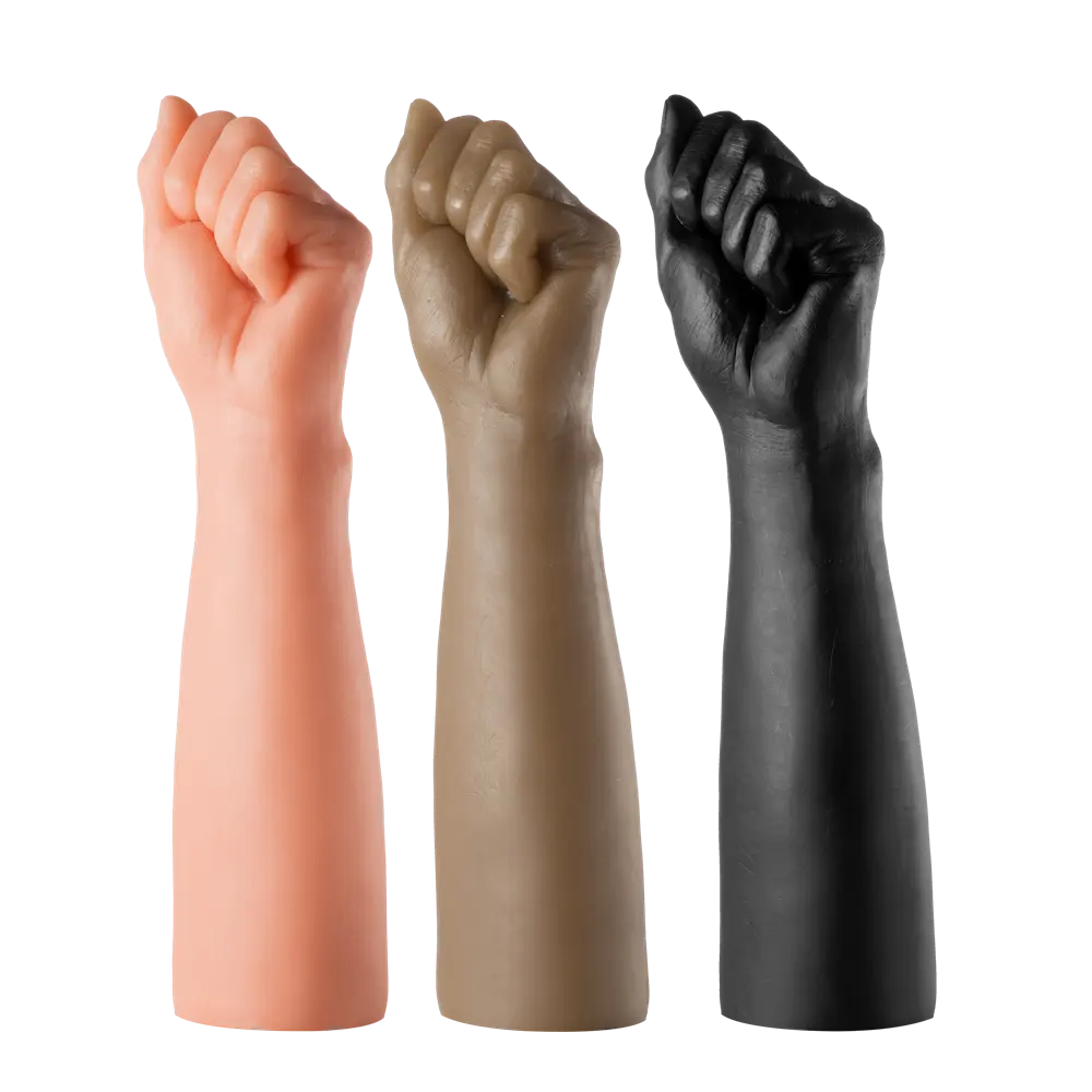 Dildo de mão realista de 30 cm, brinquedo sexual de pvc para mulheres, masturbador