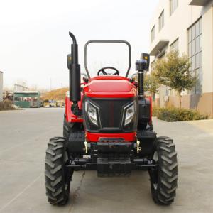 Tractor de Ruedas 4x4 Rojo con Transmisión por Engranajes para Uso Agrícola, Maquinaria Agrícola de Alto Nivel de Seguridad - Product Image 6