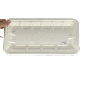 Película de Laminación PLA PET Sellable Libre de PFAS, Recubrimiento para Bandejas de Pulpa de Fibra, Bandeja de Bagazo de Caña de Azúcar, Empaque MAP para Alimentos Congelados - Product Image 5