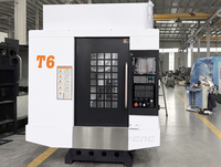 Centro de Perforación y Roscado CNC T6, Husillo de Alta Velocidad de 20000 rpm, Máquina de Perforación y Roscado CNC
