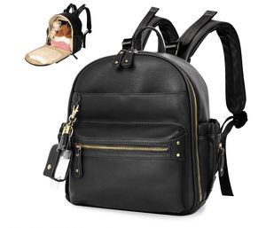 Small Diaper <b>Bag</b> <b>Mini</b> Diaper <b>Bag</b> Backpack <b>Mini</b> Backpack with 11 Pockets Baby Diaper <b>Bag</b> with Hand Sanitizer Holder - Product Image 1
