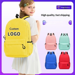 Sac à dos scolaire unisexe personnalisé en tissu Oxford imperméable pour élèves du primaire et du secondaire, bretelles courbées, petites commandes, faible coût - Product Image 1