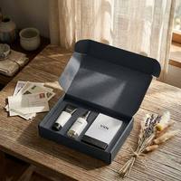 Cajas de Envío Negras Personalizadas para Pequeñas Empresas, Cajas de Cartón Corrugado para Suscripciones, Cajas de Embalaje con Logotipo