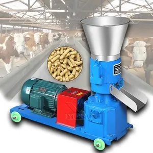 Büyük dikey dairesel kalıp kırma biyokütle talaş yakıt üretim makinesi saman talaş pirinç kabuğu ahşap granülatör