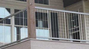 Barandillas de cable vertical de acero inoxidable <span class=keywords><strong>para</strong></span> <span class=keywords><strong>escaleras</strong></span>/balcón, barandilla de cable de acero inoxidable <span class=keywords><strong>para</strong></span> <span class=keywords><strong>exteriores</strong></span> - Product Image 3