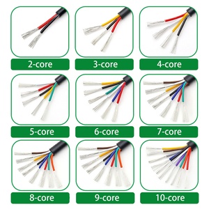 Cavo UL2464 28/26/24/22/20/18 AWG 300V 80°C con <span class=keywords><strong>2</strong></span>, 4, 6, 8, 10, 15, 20, 25, 37, 50 Conduttori Rivestito in PVC per Sistemi di Automazione Industriale - Product Image 2